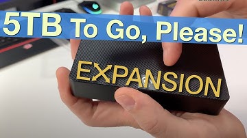 The one with Seagate Expansion Portable 5TB (2021) | Compared With WD_BLACK P10 4TB | Speed Tests