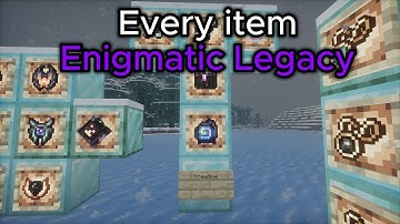 Enigmatic legacy - every item but short