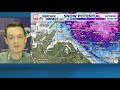 Winter weather moving in, cold and snow ahead