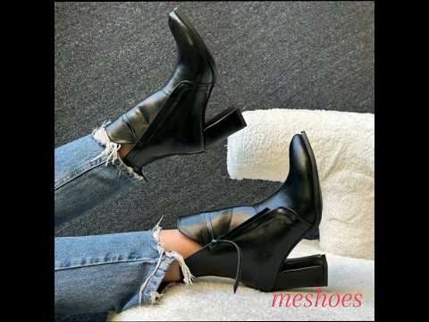 بوت پاشنه دار مزون کیف کفش میشوز فعالیت اصلی داخل پیج اینستاگرام میباشد میشوز بوت بوت زنانه 
