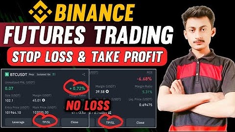 Binance Futures Trading Stop Loss & Take Profit | Future Trading Stop Loss & Take Profit Tutorial