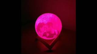 luna con foto y frase ,😍😍😍es ideal