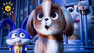 Snowball and Daisy Save Hu | The Secret Life of Pets 2