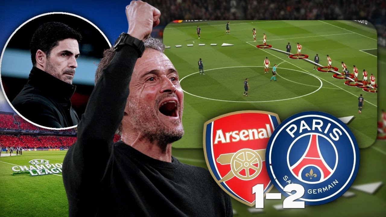 تحليل تكتيكي لمباراة أرسنال وباريس | صراع أفكار في دوري الأبطال