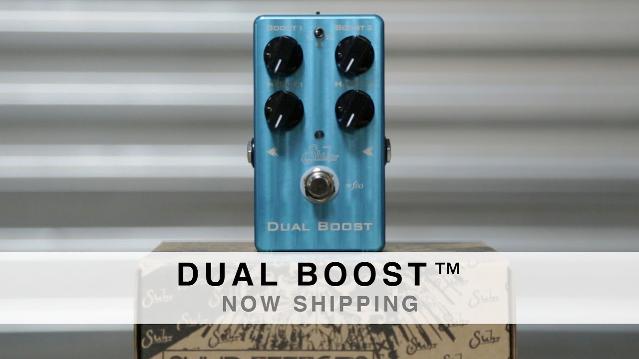 ギター Suhr DUAL BOOST Dual Boost | Suhr.com