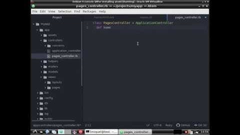 RoR.02.Hello World application using ruby on rails