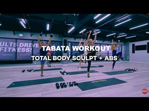 60-MIN TABATA WORKOUT / TOTAL BODY BURN + ABS