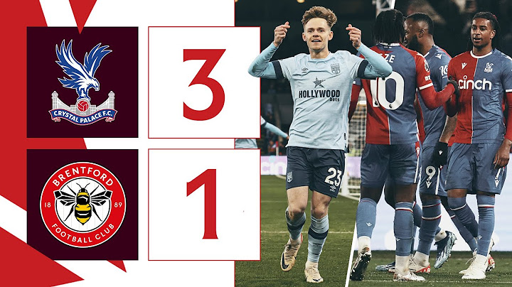 KLP scores but Eze and Olise strike back | Crystal Palace 3-1 Brentford | Premier League Highlights