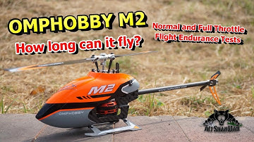 OMPHOBBY M2 RC 3D Helicopter Flight Endurance Tests