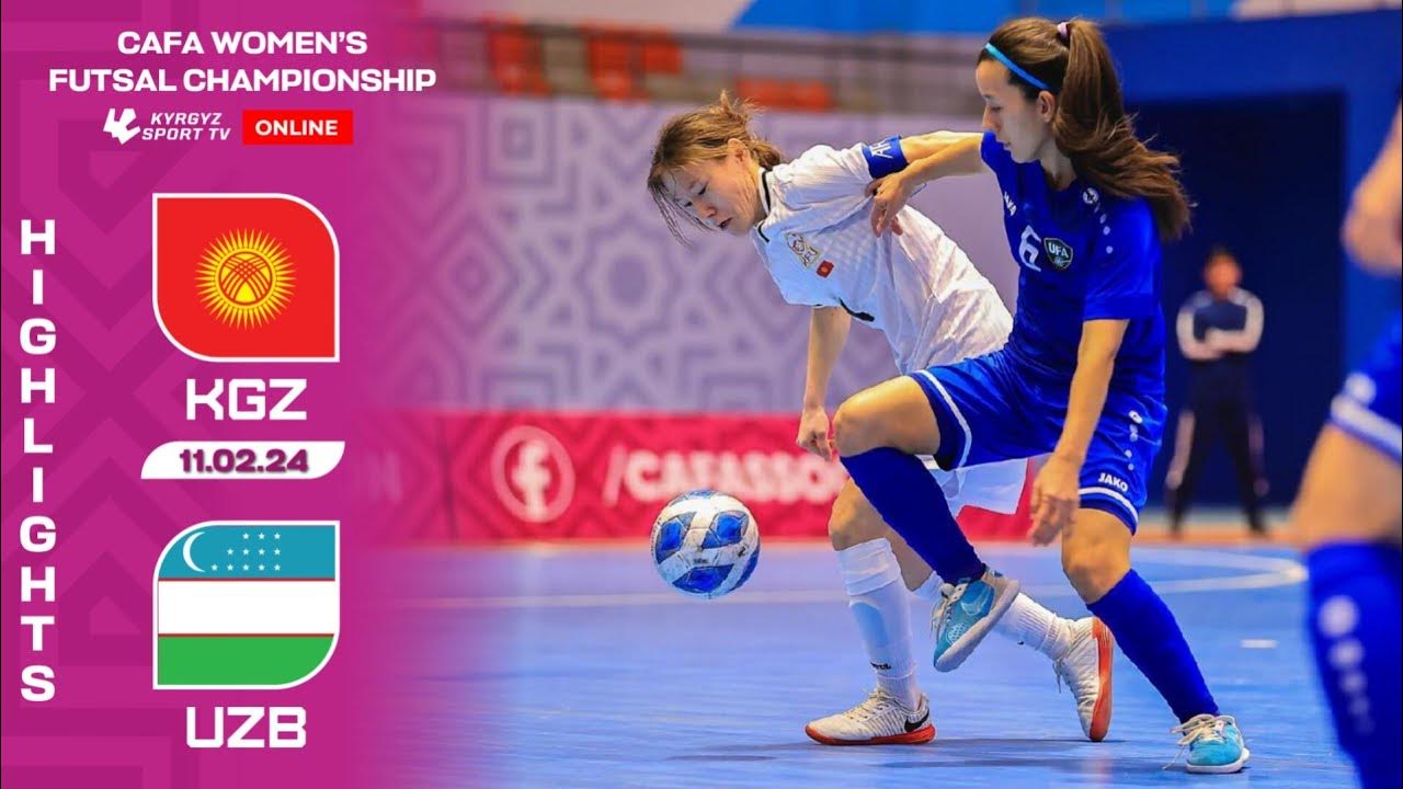 HIGHLIGHTS Kyrgyz Republic vs Uzbekistan MD5 CAFA Women's Futsal