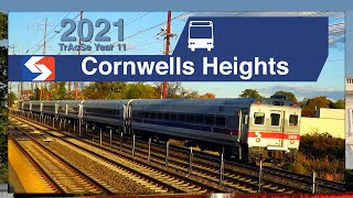 Cornwells Heights Station - SEPTA TrAcSe 2021 Ft Amtrak