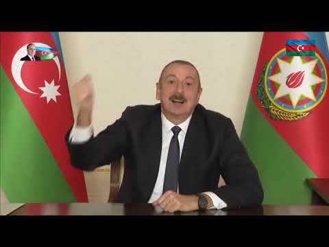Ilham Aliyev - Qarabag Azerbaycandir En Son Cixis 10.11.2020