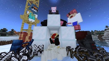 Minecraft Random Item Challenge VS 5 Hunters