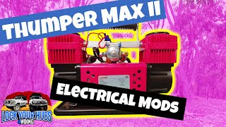 12v Air Compressor Wars: Thumper Max II / Maxi Trac Electrical Upgrades