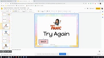 How to make a self checking quiz on Google Slides