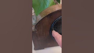 Cate J. 1940 mantel clock converted from AC mains power movement to battery quartz £62.50