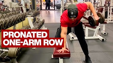 Pronated Grip One-Arm Row