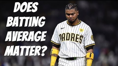 How Important Is Batting Average?