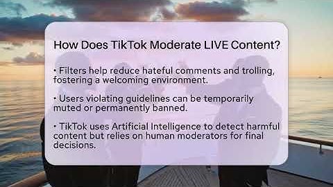 How Does TikTok Moderate LIVE Content? - Everyday-Networking