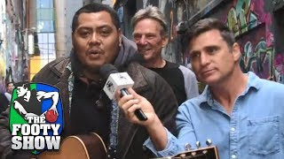 Street Talk: Hosier Lane | AFL Footy Show 2018