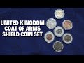 United Kingdom Coat of Arms Shield Coin Set