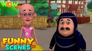 best scenes of motu patlu funny cartoons in hindi wow kidz compilation 06