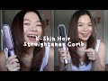 How I fix my hair in less than 10mins! | K-Skin Negative Ion Straightener Comb | Kye Sees