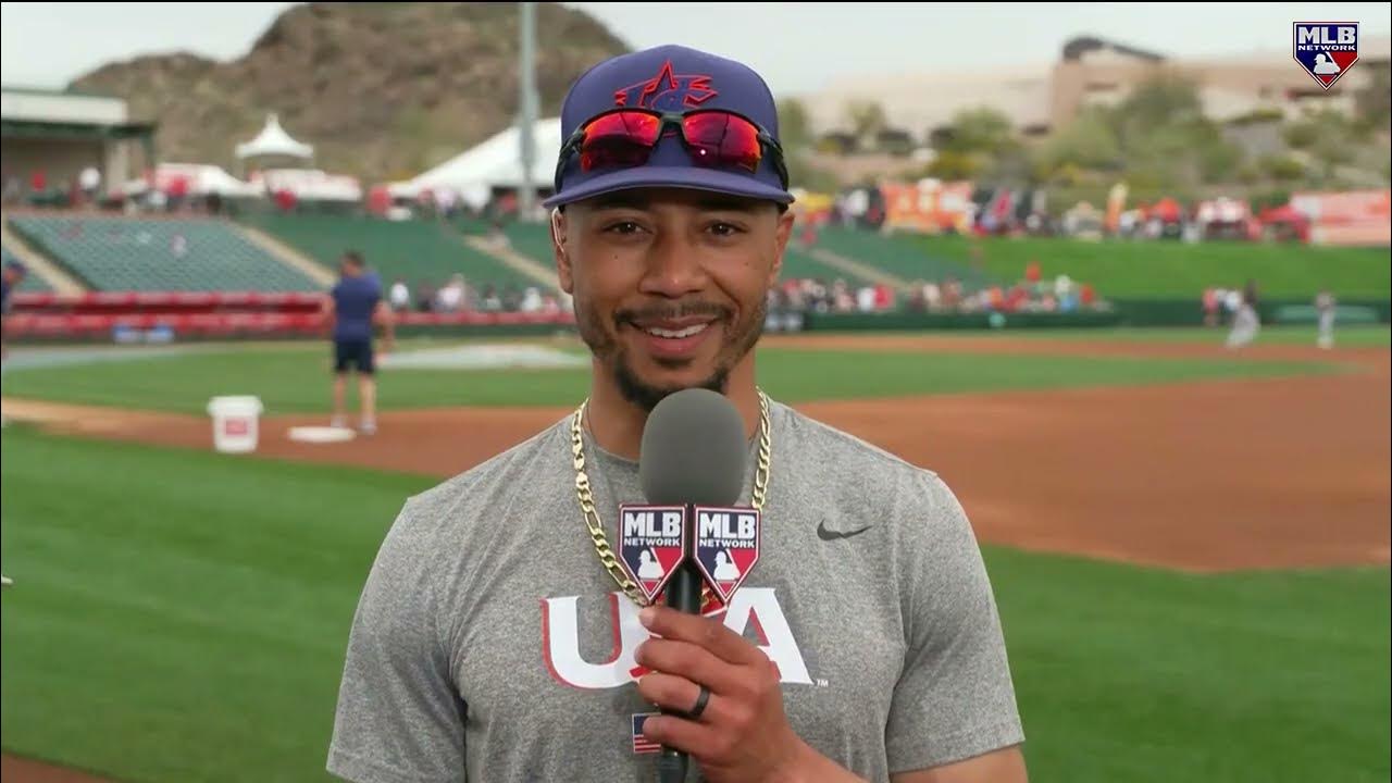 Mookie Betts on Responsibility of Representing Team USA 