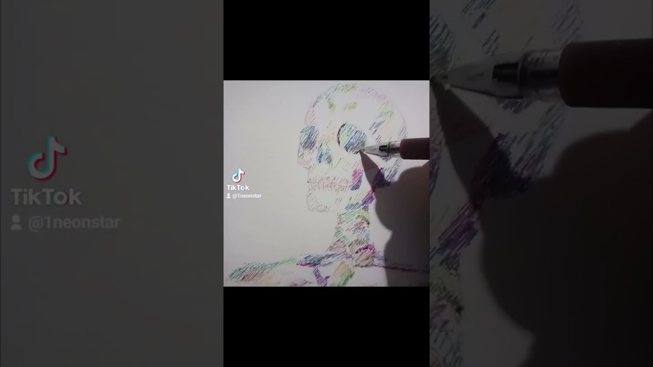 A colorful skelly.. Dreamin'. 