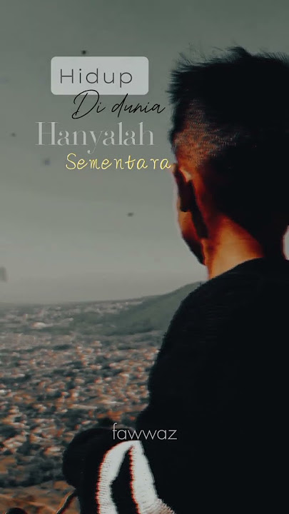 Hidup hanya sementara#ungu#lirikmusik#huduphanyasementara