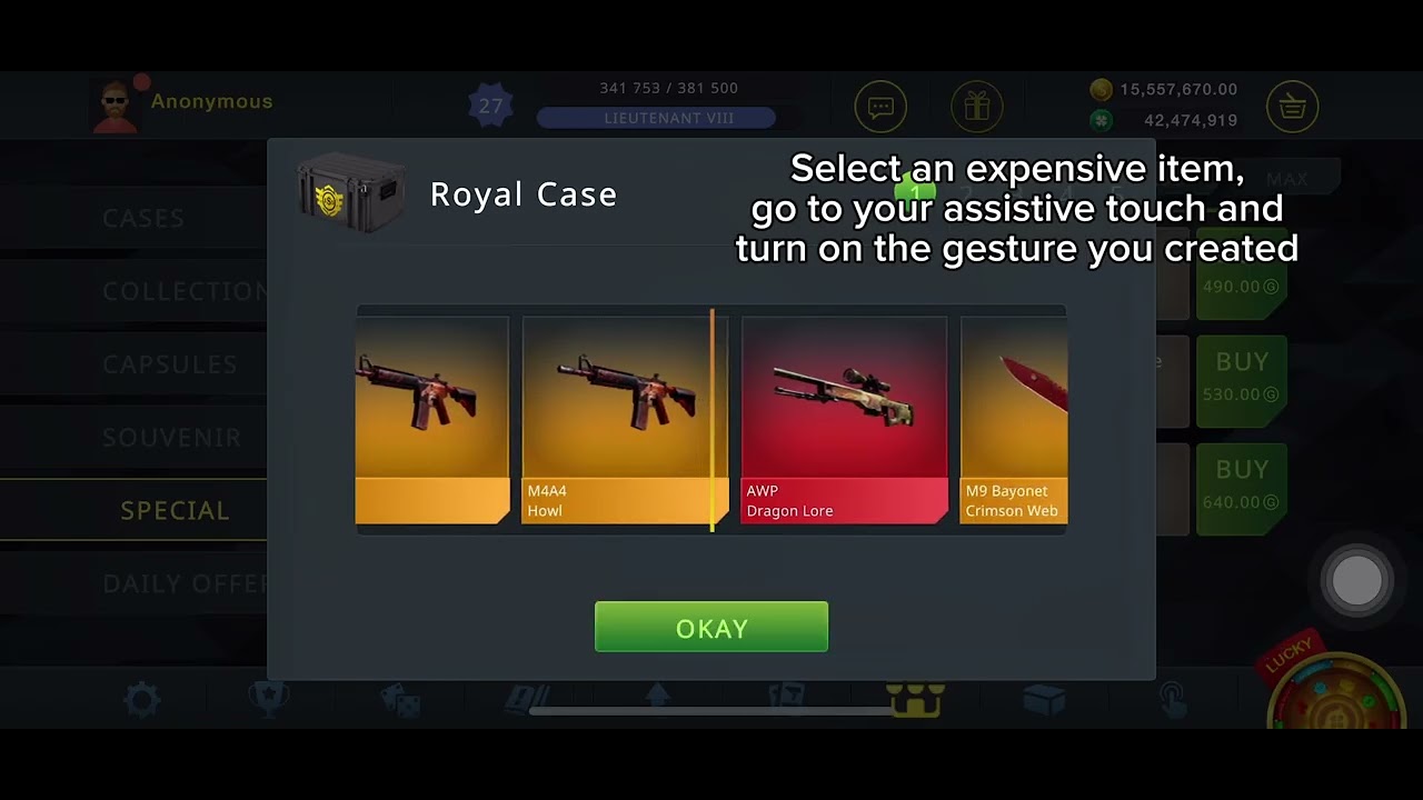 Case Chase CS:GO infinite money glitch - YouTube