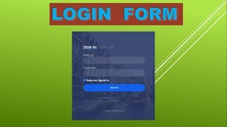 How to make login backend page using jsp