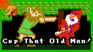 Zelda 2 (NES) - Hit all Enemies at Once! Game Genie Hijinx