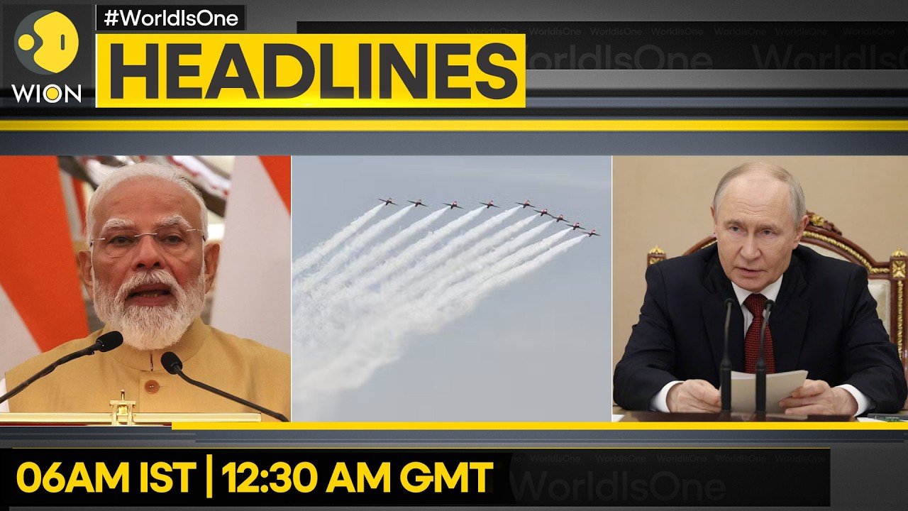 PM Modi Extends July 4 Wishes to Trump | Putin, Zelensky Speak to Trump | WION HEADLINES