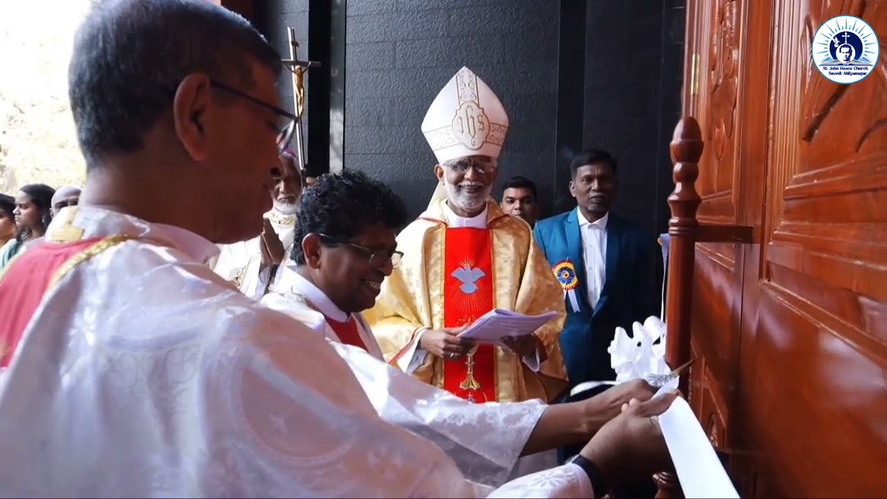Consecration of ST. JOHN BOSCO CHURCH AHILYANAGAR || Blessed and Dedicated By Rt.Rev.Bishop BARTHOL 