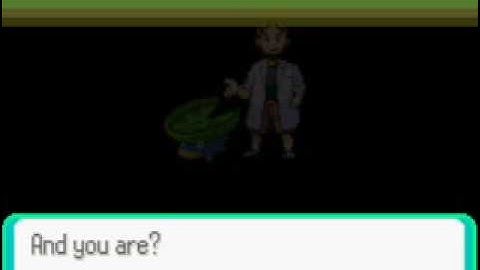 Pokemon Emerald walkthrough part 1 intro