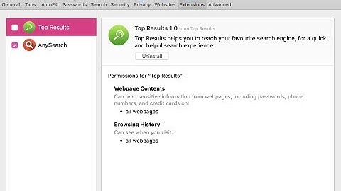 Top Results adware removal (Mac).