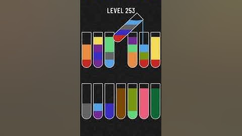 water sort puzzle - level 253