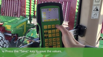 Strautmann tutorial - Setting of the automatic charging system rotor loading wagon FO130 220 12 EN