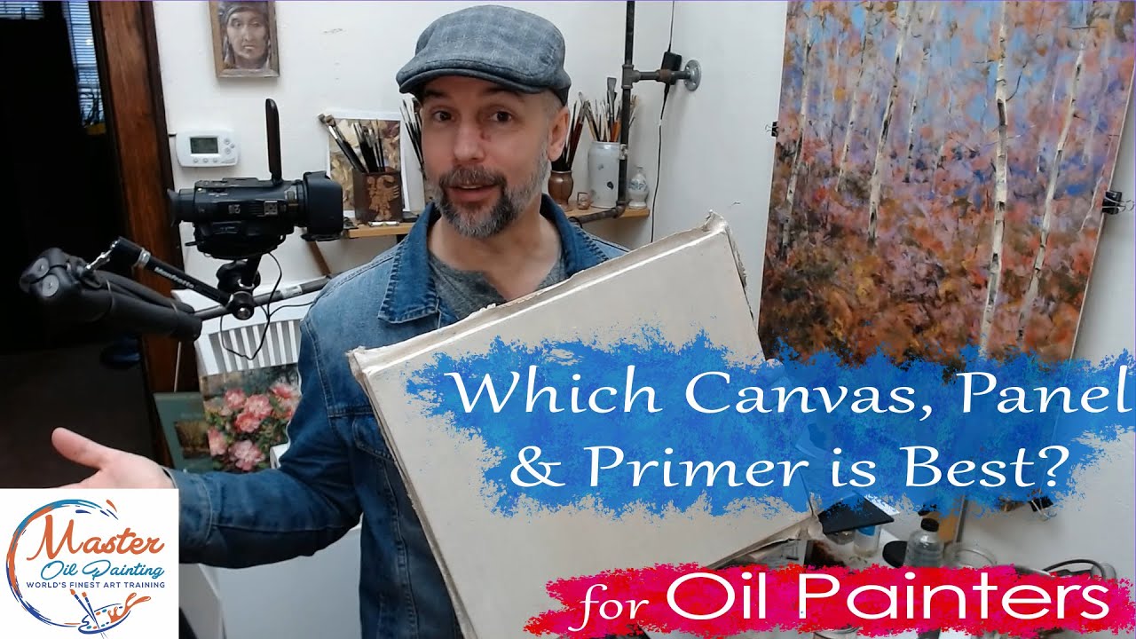 Oil Painting Panels Canvas & Primers – Which are Best?