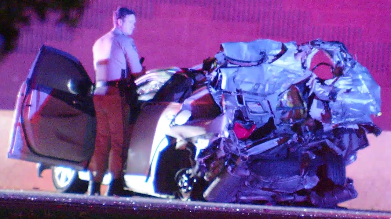Major Traffic Collision Involves Tow Truck on 210 Freeway in Monrovia