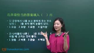 韩语学习 Learn Korean TOPIK 中级词汇 名词24 (-토픽 중급단어 명사)