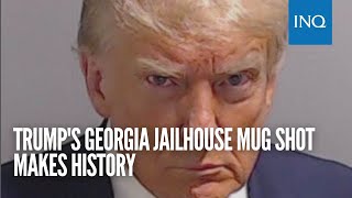 Trump's Georgia jailhouse mug shot makes history