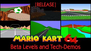 Official Release! Beta Levels for Mario Kart 64!