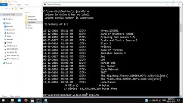 Windows Command Line Tutorial   8   Copying and Moving Files