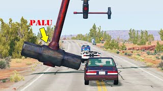 Mobil vs Hammer  BeamNG Drive