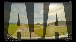 Cockpit | Landing ✈ AJACCIO ( AJA / LFKJ ) Corse • France ✈ A320 - RWY20 [HD]
