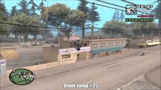 GTA San Andreas - Unique Stunt Jump #25
