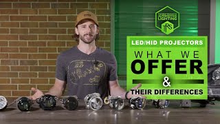 LASER VS HID VS LED Headlight Projectors Retrofits  WHICH IS BETTER? | The Retrofit Source