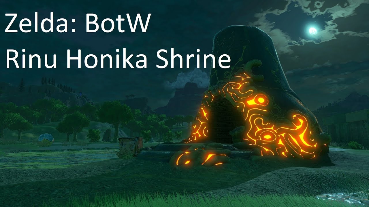 Zelda: BotW Block The Blaze. Rinu Honika Shrine